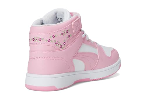 Image of PUMA Kids' Rebound Layup Mid Hook and Loop Sneakers