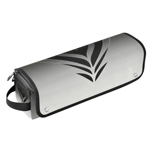 Estuche de viaje 2 en 1 para rizador con tapete para plancha portátil organizador para herramientas de peinado cabello miniatura 1