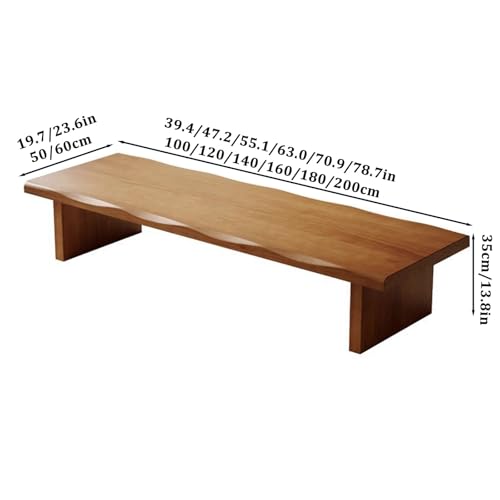 Table d'appoint de fenêtre en bois pour optimiser les petits salons - 4