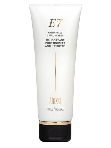 ALOXXI E7 Anti-Frizz Curl Styler 3-in-1 Gel Wax Cream for Curly Hair Enhances Definition and Smooths Frizz, 3.4 Fl Oz