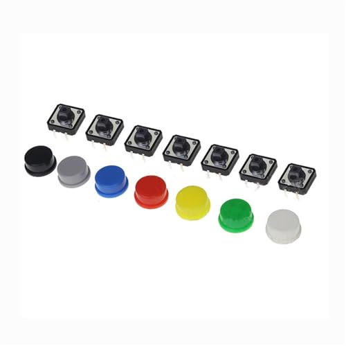 Pulsador tactil de 12mm para reparar electrodomesticos y personalizar mandos de consolas