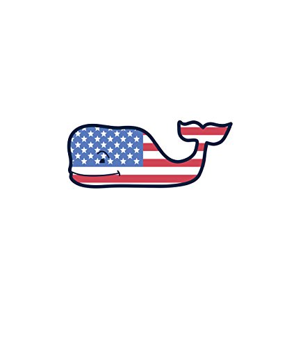 Vineyard Vines Signature Whale Sticker (USA)