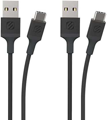 Amazon.com: Scosche C2A3-2PKBP0 Strikeline USB-A to USB-C Charge & Sync ...