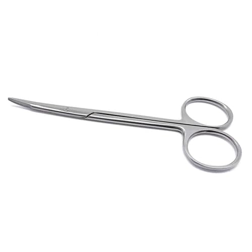 GIMA - Stevens Gebogene Präparierschere mit stumpfen Spitzen, 11,5 cm, 80015