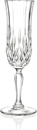 RCR 25609020006 Opera Sektgläser aus Luxion-Kristall, 6er-Set