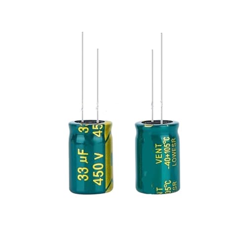 Condensateur électrolytique 450V 33uf idéal pour remplacer un composant usé de moteur
