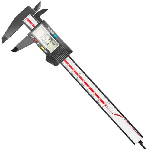 GAKQT�f�W�^���m�M�X150mm�����x�J�[�{���t�@�C�o�[mm/in ch�؂�ւ��W���G���[�E�Ô��p�i���� (��?��??�ځy�Y����?�z,LCD������?����c+1??�r)