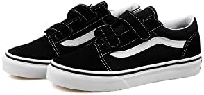 Vans Unisex-Baby Old Skool V-K, Black, 10 Infant | Image 3