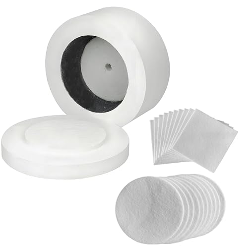 IRISFLY Large Microwave Kiln with 20 Pcs Kiln Paper Fusing Glass Jewelry DIY Tools for Melting Jewelry Making Fuseworks Beginners