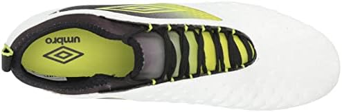 Umbro Men's UX Accuro II Pro Firm Ground Soccer Shoe, White, 9 | Image 4