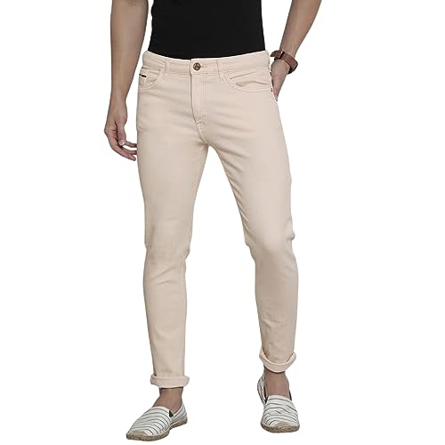 The Indian Garage Co Men Slim Fit Solid Mid‑Rise Stretchable Jeans – 70% OFF Review & Price Drop