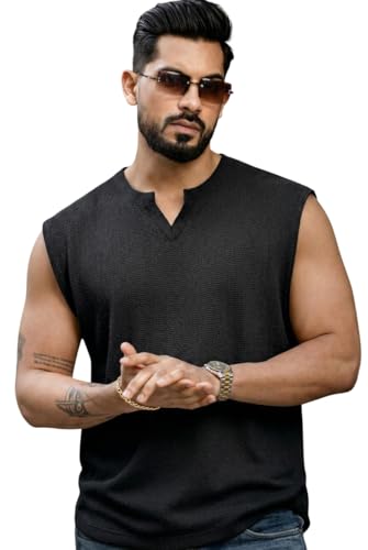 Image of RodZen Men's Polycotton Sleeveless Vest /Tank Top