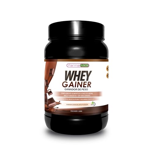 Whey Gainer Alto Contenido En Hidratos De Carbono Con Proteína Whey, Magnesio, Harina De Avena Y Maca Sabor Chocolate 1,5kg Whey Gainer Alto Contenido En Hidratos De Carbono Con Proteína Whey, Magnesio, Harina De Avena Y Maca Sabor Chocolate 1,5kg