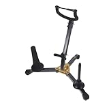Support de saxophone ténor: le support de saxophone pour instrument de musique peut être un choix pour les joueurs de saxophone, vous permet d'avoir une bonne sensation d'utilisation, une conception réglable, utile et flexible à utiliser, un support de saxophone pliable