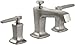KOHLER K-16232-4-BN Margaux Widespread Lavatory Faucet, Vibrant Brushed Nickel