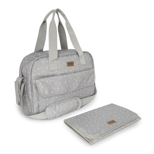 Tuc Little Forest, Bolsa Maternidad Unisex Bebé, Gris, Talla Única