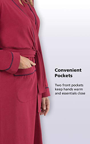 PajamaGram Robes For Women - Womens Robes Long Plush Fleece4