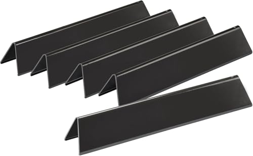 Leship 15.3 Flavorizer Bars for Spirit E310 GS4 Spirit II 300 Series E320 E330 S310 S320 S330 Grills with Front Control Knobs Porcelain Enameled Flavor Bars Replacement for Weber 7636 69797 68843