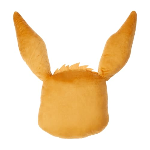 Image of Franco Pokemon Eevee Kids Bedding Super Soft Plush Cuddle Pillow, 20 inch (Officially Licensed Product)