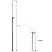 tectake 800396 - Set de Puntales 115-290 cm, Expansión Telescópico, Reforzado Soporte...