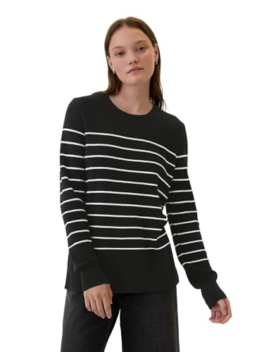 GAP Womens Cotton Pullover Sweater Red Stripes M