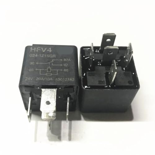 Relais automobile 24V commuteur HFV4 024-1Z1SGR à 5 broches pour l'allumage des phares
