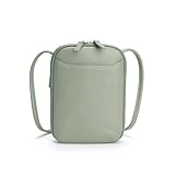È una piccola borsa a tracolla/borsa per telefono/slot per carte di credito portafoglio da donna.