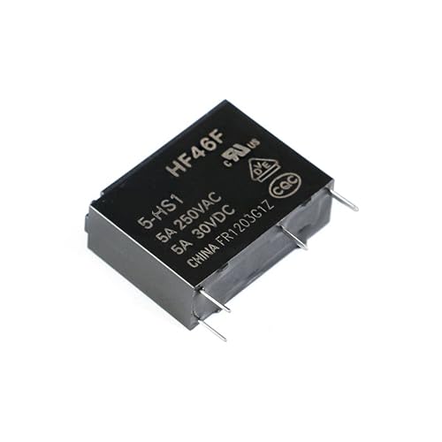 Relais de puissance HF46F 5V 12V 24V VDC 5A 250VAC de commutation