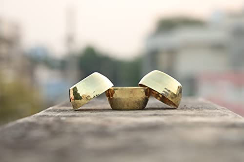 Handmade Hammered Brass Tealight Holder Set Of 3 Votive Holders -2.5X1 Dh Inches Party Decoration #TOP5