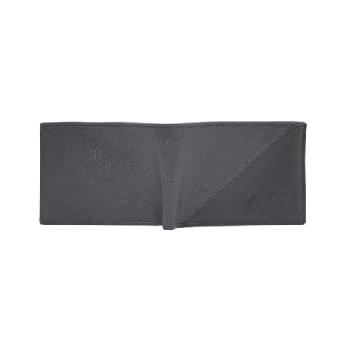Image of Aeropostale Men's SLIMFOLD Wallet Tucson - Navy | Pebbled Leather | Formal & Minimalist Carry | Ideal for Gifting