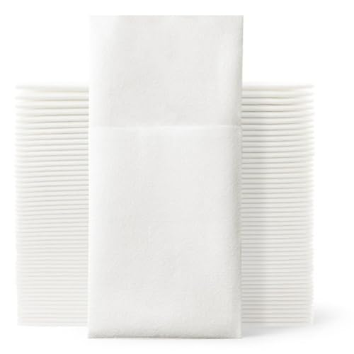 Servilletas de papel de pulpa de madera pack de 50 unidades de color claro