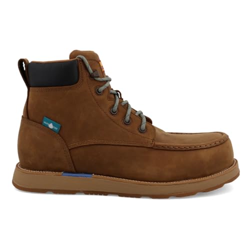 Image of Twisted X Men's 6 inch Lion Tan Cellstrech Wedge Sole Nano Toe Wok Boot
