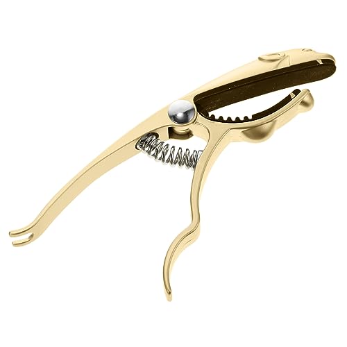 FUNOMOCYA Guitar Clip-on Tuner Zinc Alloy Capo for Acoustic Guitars Easy Tuning Accessory