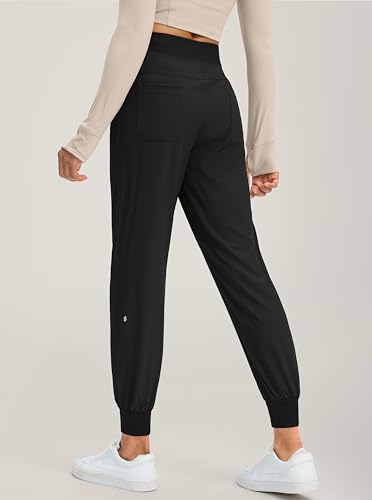 Soothfeel Women's Joggers with Zipper Pockets Lightweight Running Gym Travel Casual Workout Athletic Joggers Pants for Women3