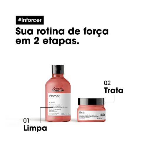 L'Oréal Professionnel Máscara de Tratamento Inforcer, Para Cabelos Fracos e Frágeis, Aumenta a Forç