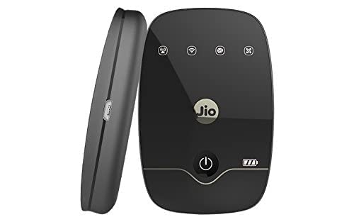 Image of JIOFI Jio 4G WiFi Dual Band Hotspot - Support only Jio 4g Sim Card (2300mah Battery+Data Cable, Charger) - JIO WiFi DONGLE with High Speed