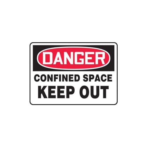 AccuformNMC "Danger Confined Space - Keep Out" Confined Space, Accu-Shield™