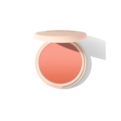 SHEGLAM Divine Flush Matte Blush Powder - Highly Pigmented, Non-Fading, Long Lasting, Lightweight, Natural Face Makeup - Tangerine Tangerine 0.28 Ounce (Pack of 1)