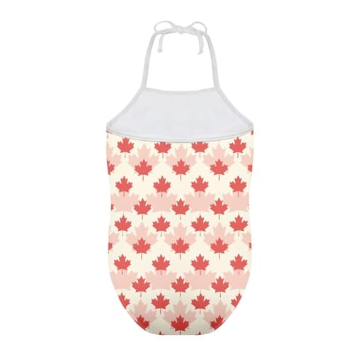 Image of Girls One Piece Swimsuit Beach Bathing Suit Toddler Floral Halter Straps Swimwear for 1-10 Years