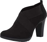 Anne Klein Women's Bootie Fashion Boot, Black, 7.5