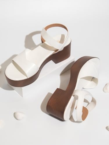 Image of Inc.5 Women's 101310 White Heeled Sandal