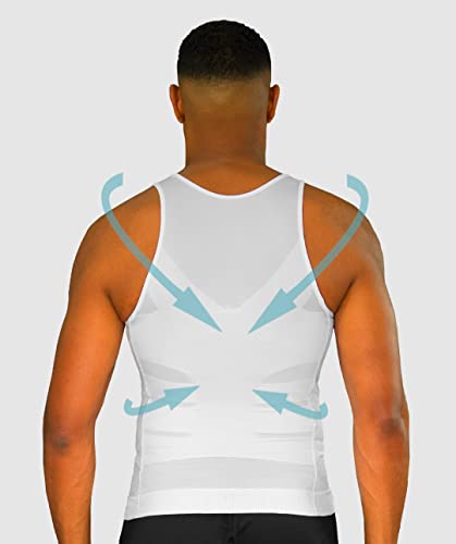 Maillot de corps correcteur de posture homme sous-vêtement anti mal de dos et compression épaules