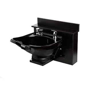 Salon Shampoo Tilting Bowl Shampoo Cabinet Sink Salon Spa Equipment TLC-B13WT-BC16