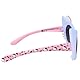 CARTOON Hello Kitty Sonnenbrille für Kinder, ovale Gläser, geformter Rahmen mit UV401-Filterschutz