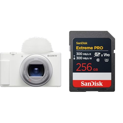 SONY(\j[) RpNgfW^J VLOGCAM VlogpJ ZV-1II EBhXN[t Y[Y zCg ZV-1M2 W + y TfBXN Ki z SDJ[h 256GB SDXC Class10 UHS-II