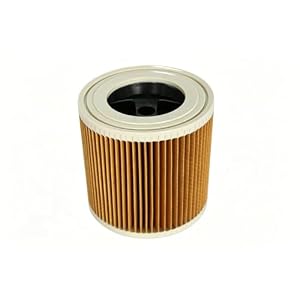 KENSHIRE 1 x Patronenfilter kompatibel mit Kärcher KFI 3310 Patronenfilter für Nass- und Trockensauger WD 2 Plus Staubsauger Teil #2.863-303.0 Filter