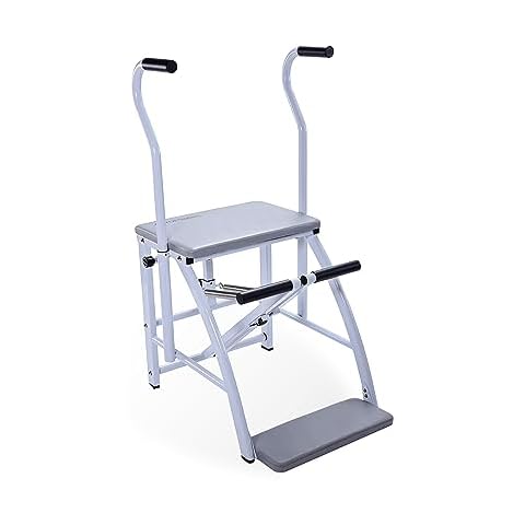 AeroPilates Precision Pilates Chair - Pilates Wunda Chair - Pilates Reformer Chair Gym - Workout Machine for Home Gym - Up to 300 lbs Weight Capacity Cover