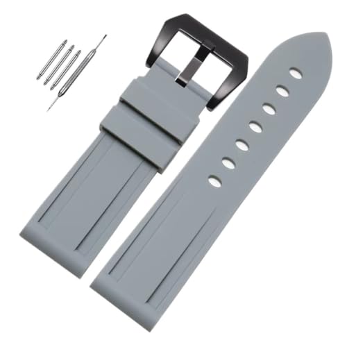 Correa de silicona para Panerai de 22mm y 24mm ajustable