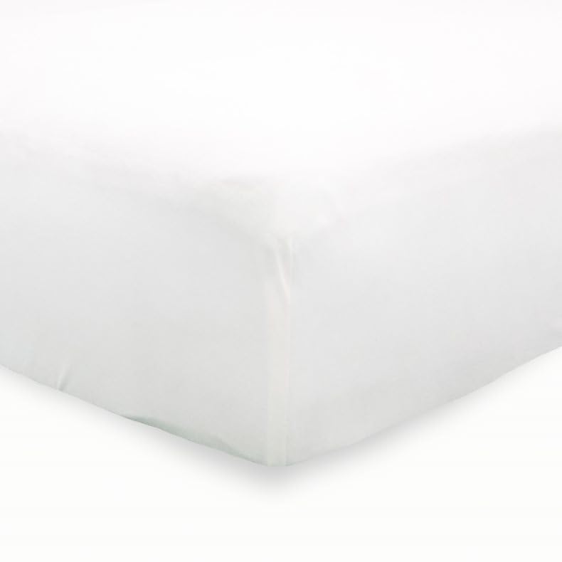 Image of Little Unicorn Premium Stretch Knit Crib Sheet |Super Soft with Optimal Stretch (White)