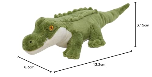Wild Republic Ecokins Mini, Crocodile, Stuffed Animal, 8 inches, Gift for Kids, Plush Toy, Made from Spun Recycled Water Bottles, Eco Friendly, Child's Room Decor - Image 2